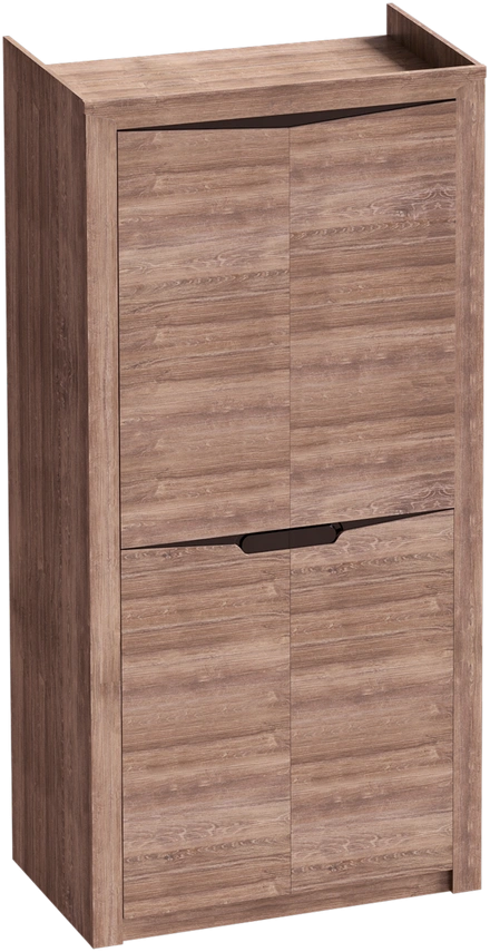 Шкаф двухдверный Соренто, распашной для одежды, дуб стирлинг