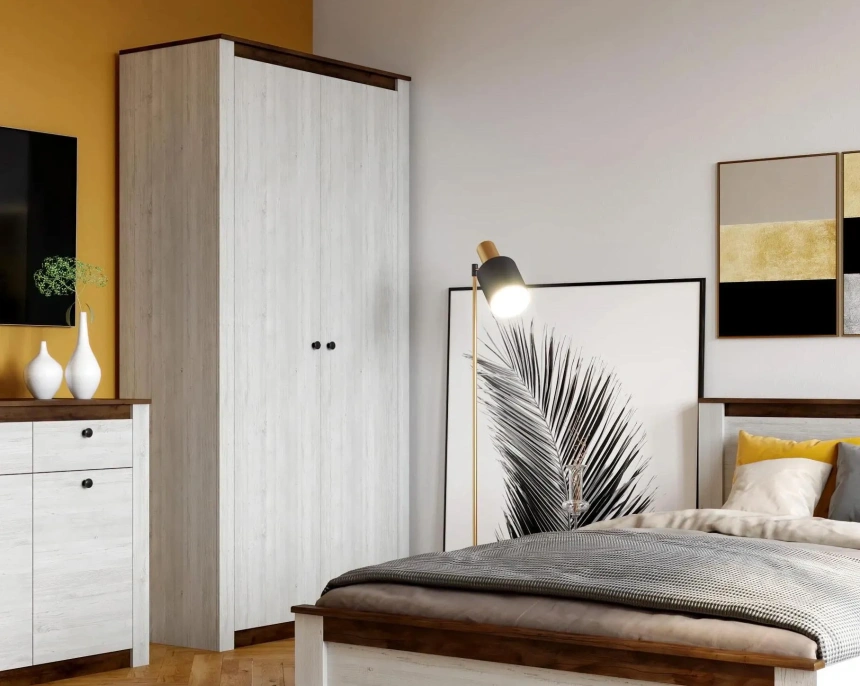 Спальный гарнитур Даллас, композиция #2, дуб винтерберг / таксония