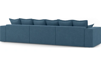 Диван прямой трехместный Венте, модель 035, Danco 796 (синий)