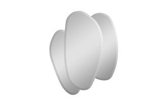 Зеркало настенное 58DB-23097, тройное