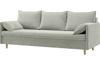 Диван прямой Оникс, модель 051, Linea Grande 81 (светло-серый)