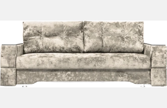 Диван прямой Атлант 2, ткань Kioto beige, декор Венге