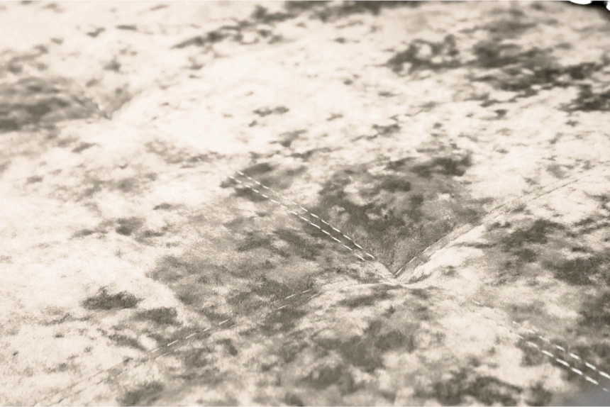 Диван прямой Атлант 2, ткань Kioto beige, декор Венге