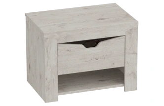 Тумба прикроватная Соренто, с ящиком, дуб бонифаций