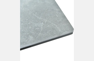 Кухонный обеденный стол Como, раздвижной 140, серый Bayona Grey Natural, каркас черный