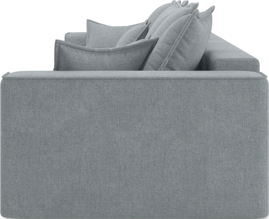 Диван прямой трехместный Венте, модель 035, Danco 995 (серый)