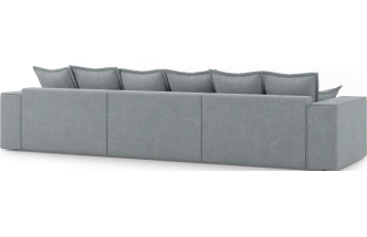 Диван прямой трехместный Венте, модель 035, Danco 995 (серый)