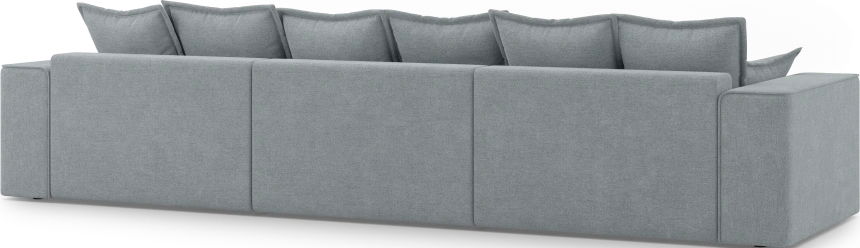 Диван прямой трехместный Венте, модель 035, Danco 995 (серый)