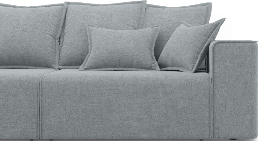 Диван прямой трехместный Венте, модель 035, Danco 995 (серый)