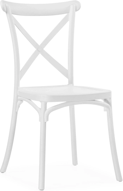 Пластиковый стул Venus, венский, белый