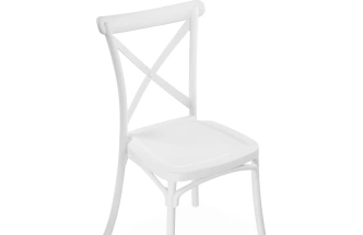 Пластиковый стул Venus, венский, белый
