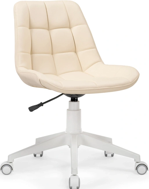 Офисное кресло Келми 1, слоновая кость / белый