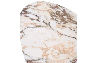 Кофейный стол Niklas TL-312, испанская керамика, стекло, МДФ окрашенный, темно-серый МДФ каркас