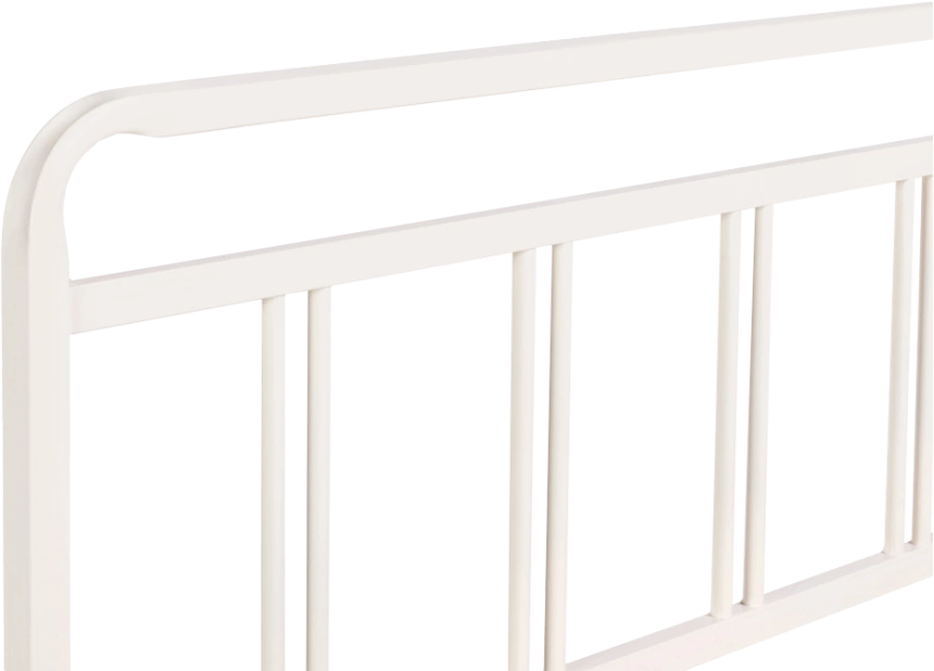 Кровать Рейк, 140x200, белая