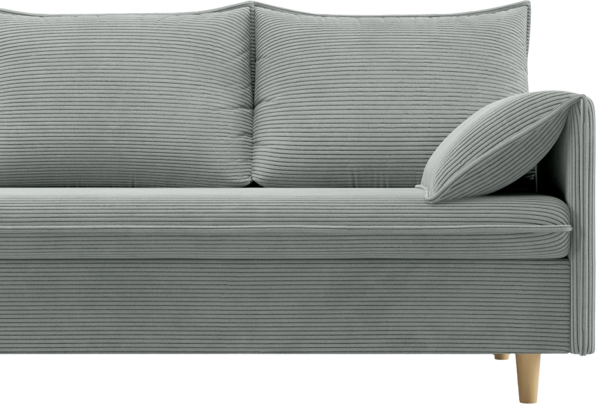 Диван прямой Оникс, модель 051, Linea Grande 83 (темно-серый)