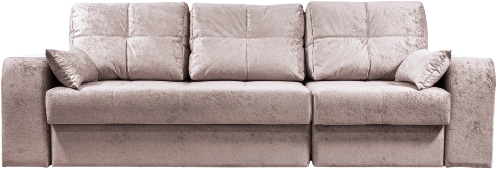 Диван прямой Остин 2, NAPOLI-A 04, декор Рамух белый