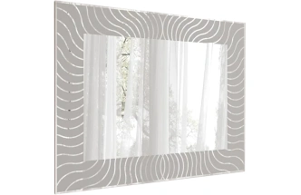 Зеркало Z-01, настенное, с пескоструйной обработкой