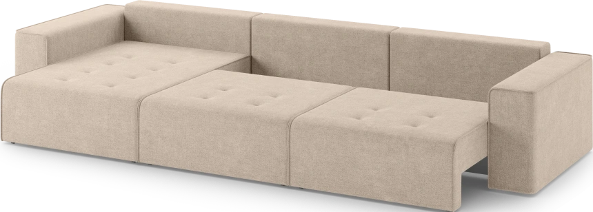 Диван угловой трехместный Венте, модель 035, Danco 130 (бежевый)