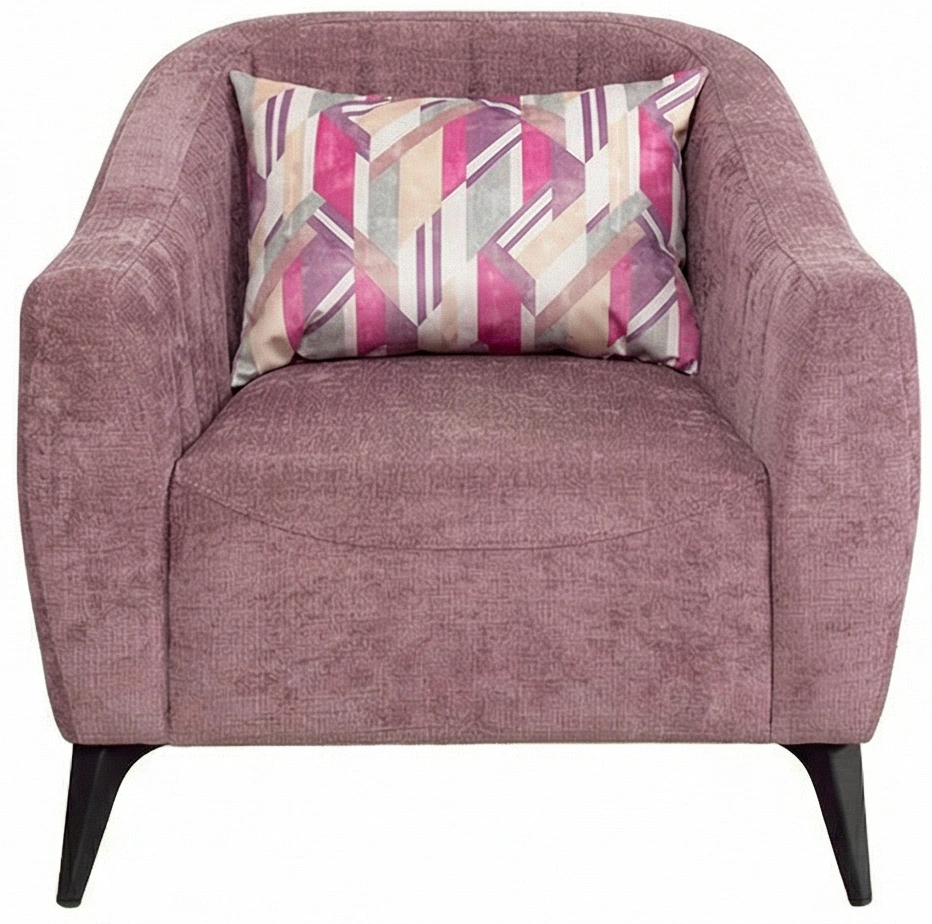 Кресло для отдыха Наоми, Бордо 05 (пурпурный), Оригами брайт берри (ягодный)