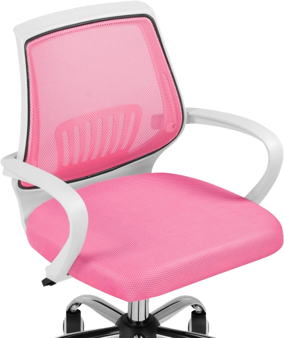 Компьютерное кресло Ergoplus, pink / white