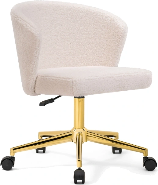 Офисное кресло Lika, белый teddy