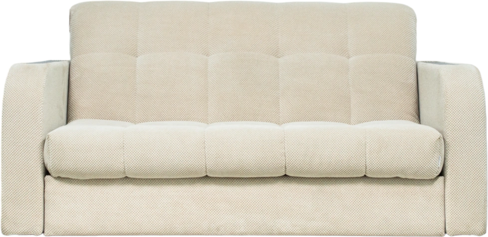 Диван прямой Дублин 140, Citar N 02 bone, Структурный Кофе