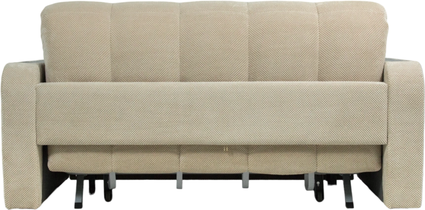 Диван прямой Дублин 140, Citar N 02 bone, Структурный Кофе