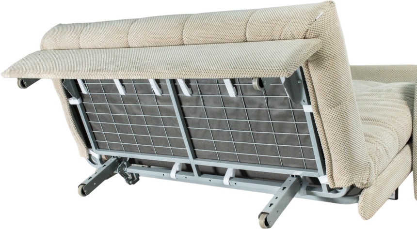 Диван прямой Дублин 140, Citar N 02 bone, Структурный Кофе