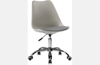 Компьютерное кресло Kolin, без подлокотников, light gray