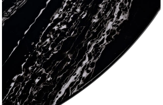 Журнальный стол 30B-85511, 65x120x41, МДФ с полимерным покрытием, черный мрамор / хром 