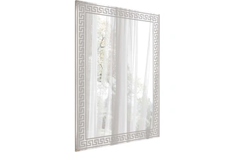 Зеркало Z-02 настенное, с пескоструйной обработкой меандр