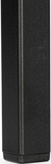 Барный табурет Лофт, микровелюр катания корица / черный матовый