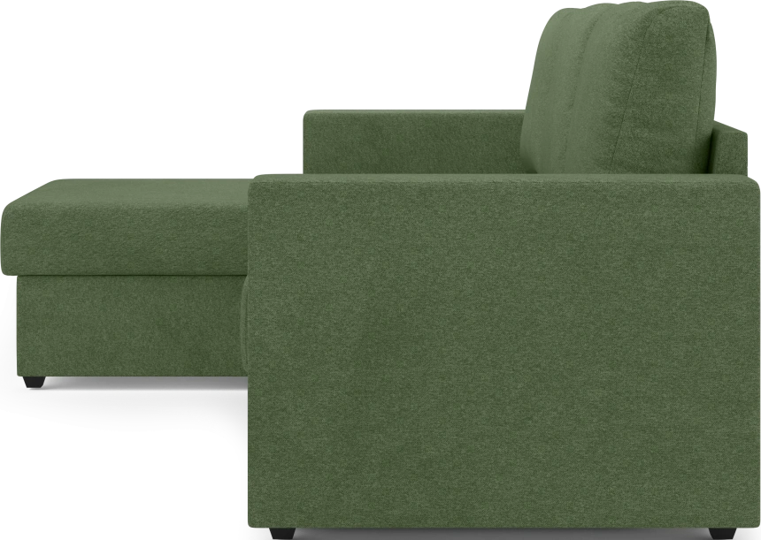 Диван угловой Фишер, модель 113, Nola 73 (зеленый)