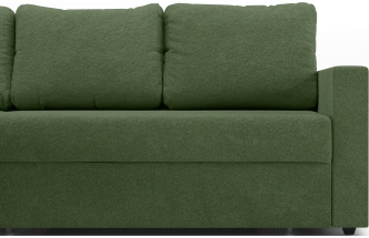 Диван угловой Фишер, модель 113, Nola 73 (зеленый)