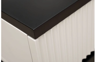 Туалетный столик Este, черный / серый