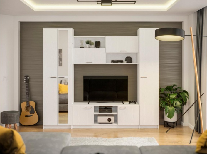 Стенка Бертелена, белое дерево