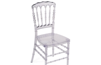  Cтул Chiavari, пластиковый 1, clear white