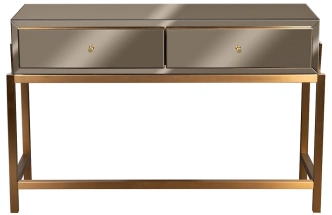 Туалетный столик KFG210, бронза / золото