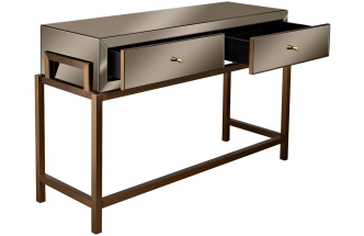 Туалетный столик KFG210, бронза / золото