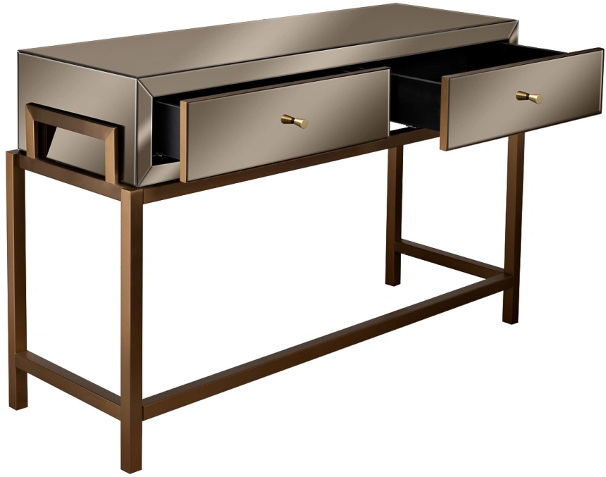 Туалетный столик KFG210, бронза / золото