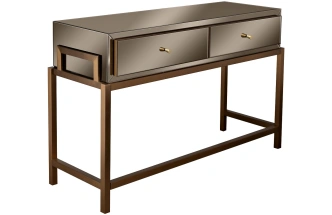 Туалетный столик KFG210, бронза / золото