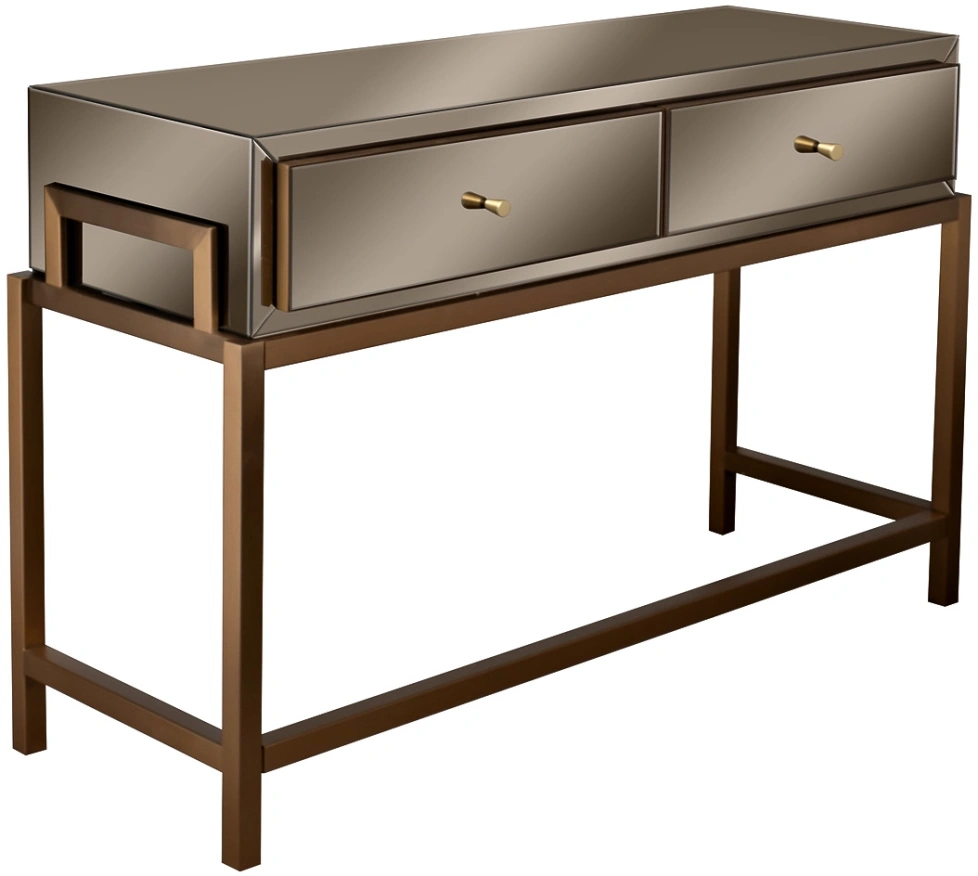 Туалетный столик KFG210, бронза / золото