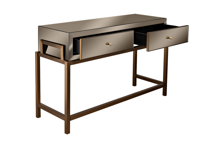 Туалетный столик KFG210, бронза / золото