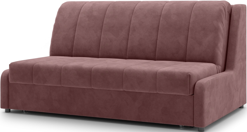 Диван прямой Ричмонд 160, модель 069, без подлокотников, Коралловый (Ultra coral)