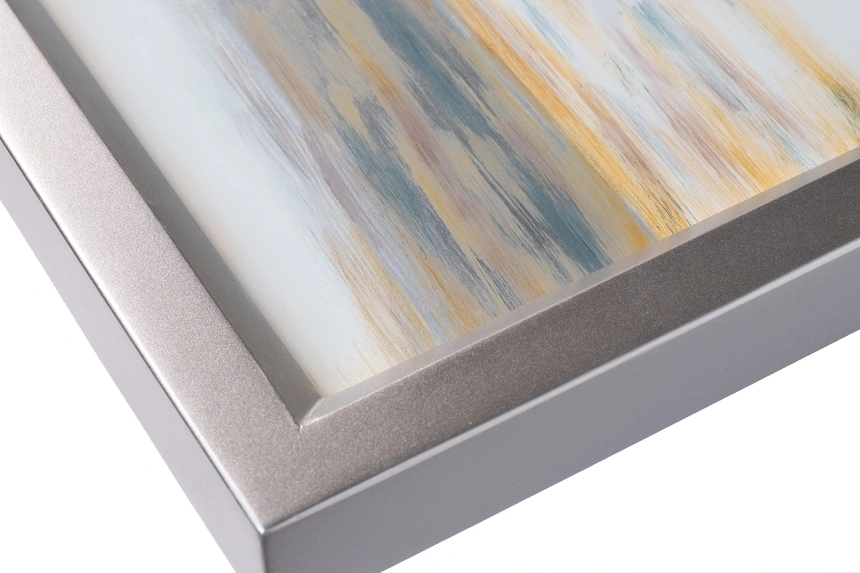 Журнальный стол Mirage, 56x56x61, МДФ, хром