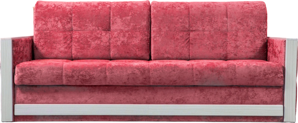 Диван прямой Адель 2, Краш 25, декор Рамух белый