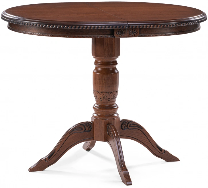 Кухонный раздвижной стол Аллофан, миланский орех