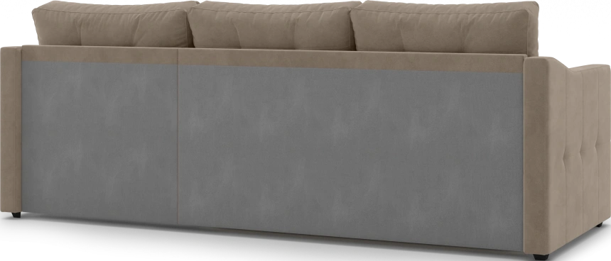 Диван угловой Бонд, модель 123, Ultra Beige (бежевый)