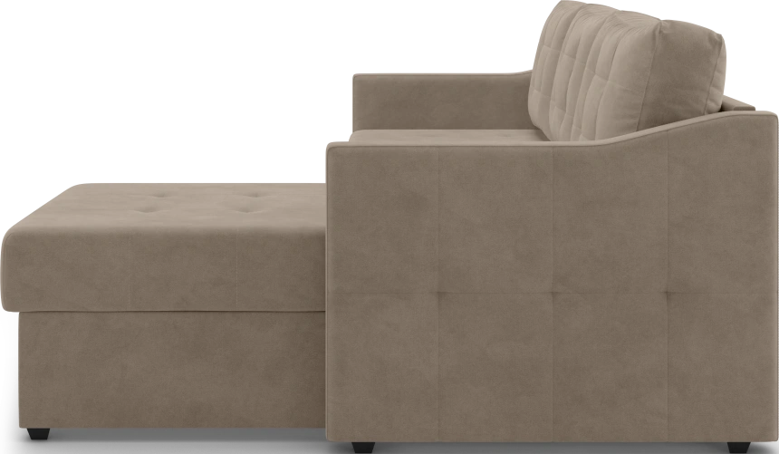 Диван угловой Бонд, модель 123, Ultra Beige (бежевый)