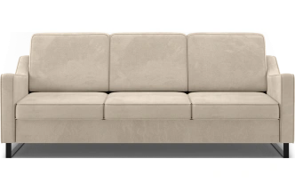 Диван прямой Даллас, модель 050, Alliance 100 (бежевый)